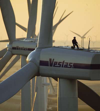 El gigante de turbinas eólicas de Dinamarca, Vestas, recibió un pedido de turbinas por 148,5 megavatios para proyectos de energía eólica en México, dijo hoy la firma.