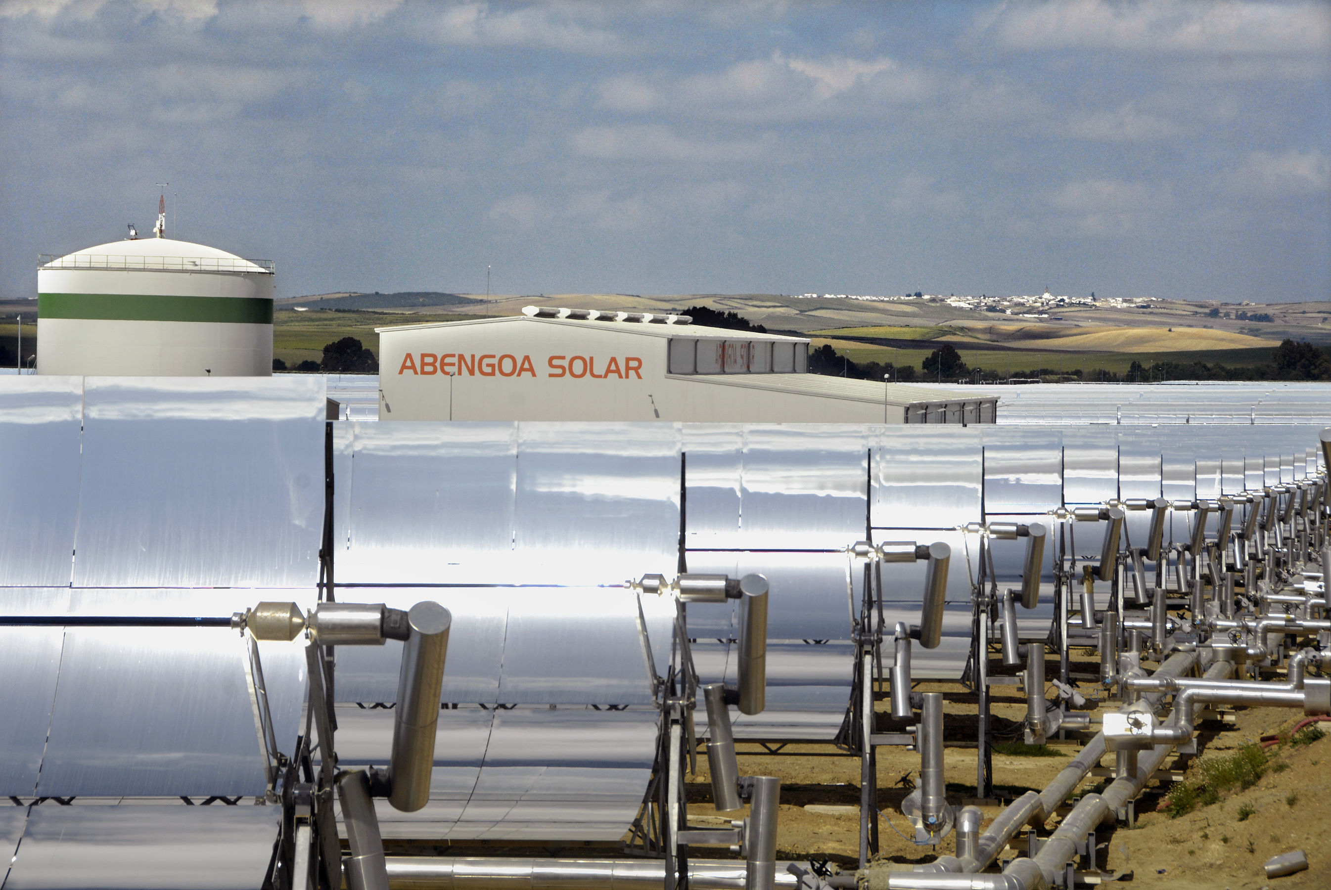 Novedosa termosolar de Abengoa en El Carpio (Córdoba)