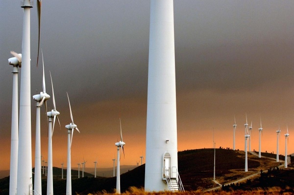 Eólica en Castilla-La Mancha: parque eólico en La Roda con 22 aerogeneradores