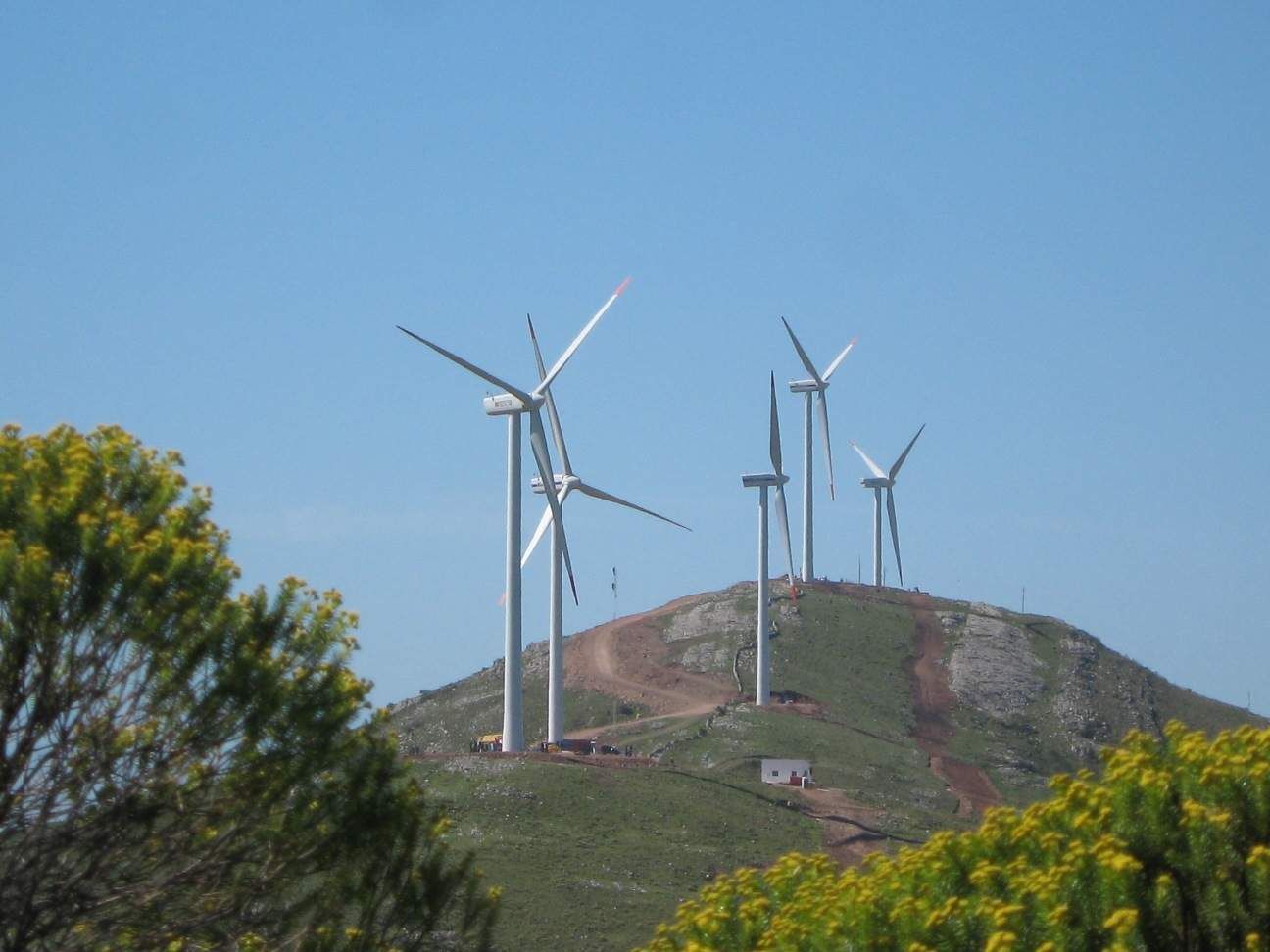 Energías renovables: En 2015 el 30 % de electricidad será eólica en Uruguay, con otros 500 aerogeneradores