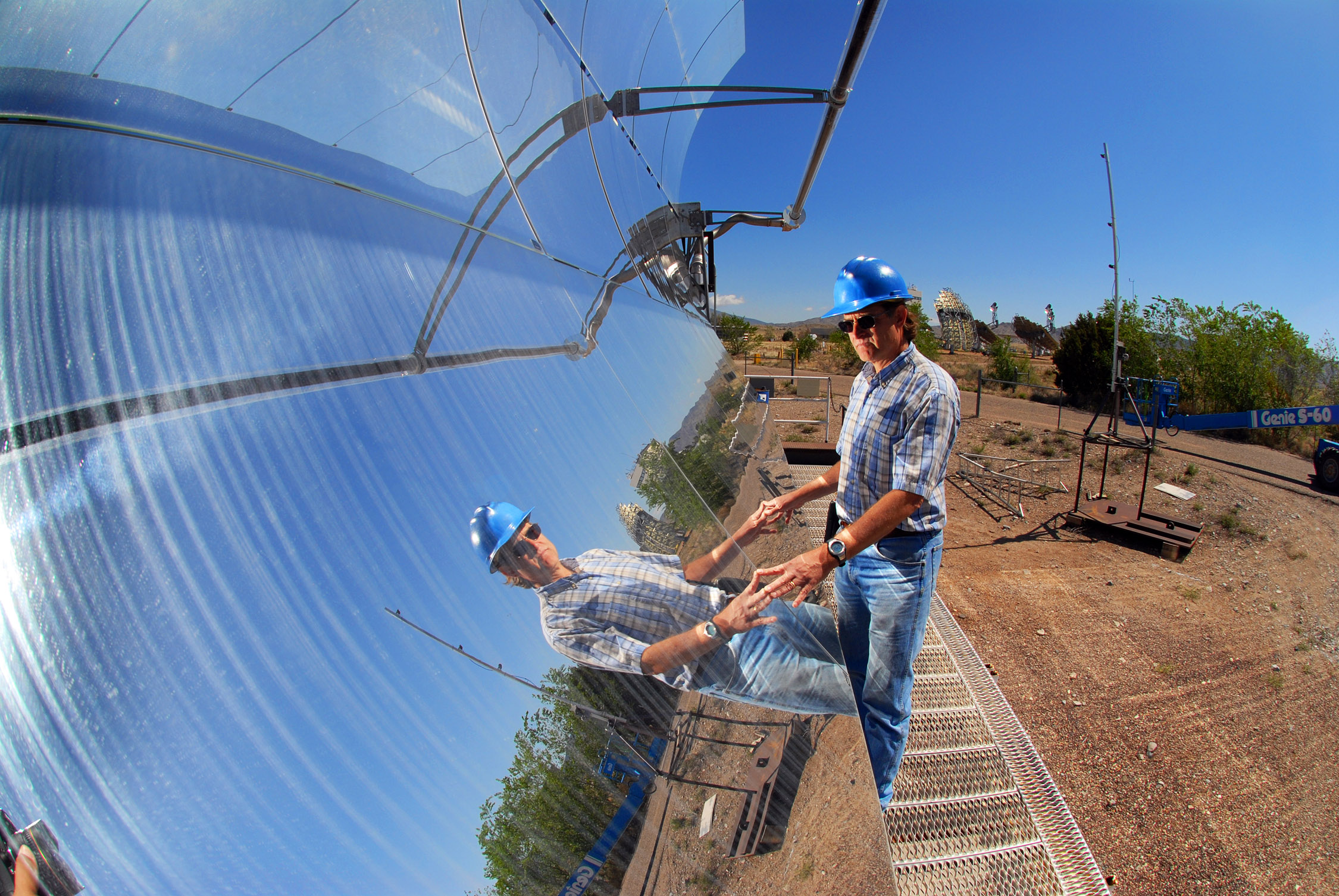 Minera construye en el desierto chileno una termosolar