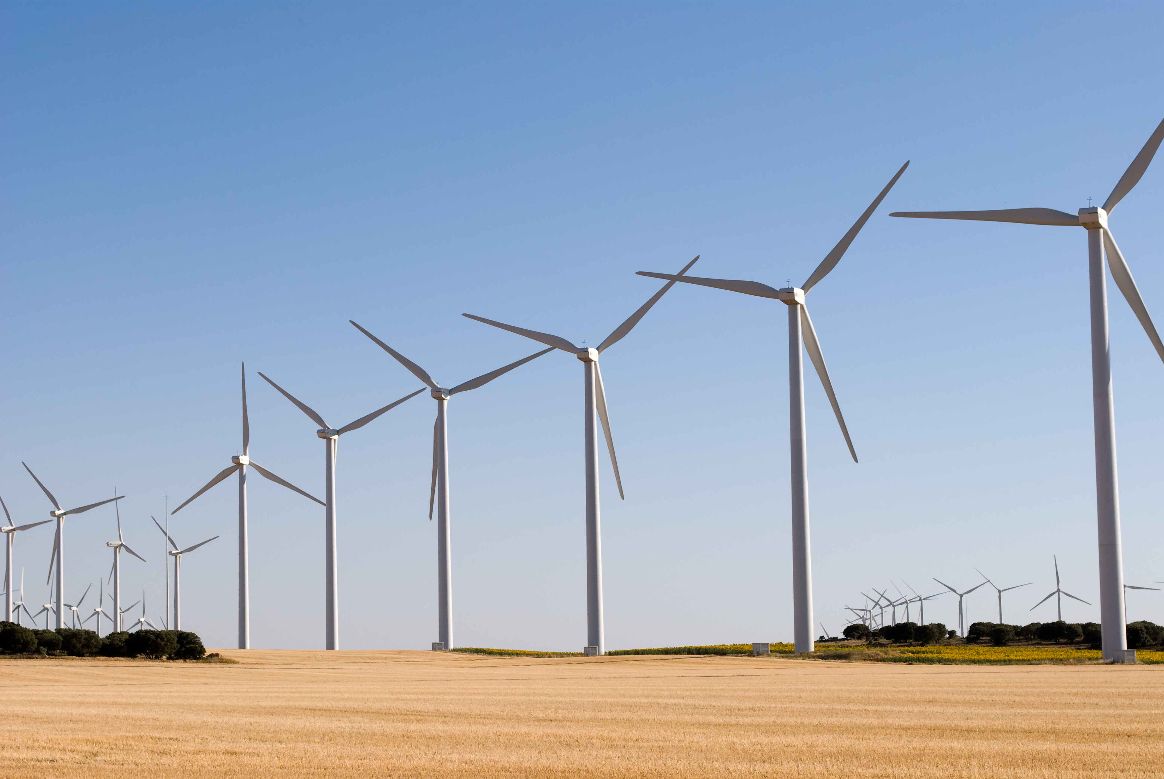 Eólica y energías renovables: Parque eólico con aerogeneradores chinos en Reta