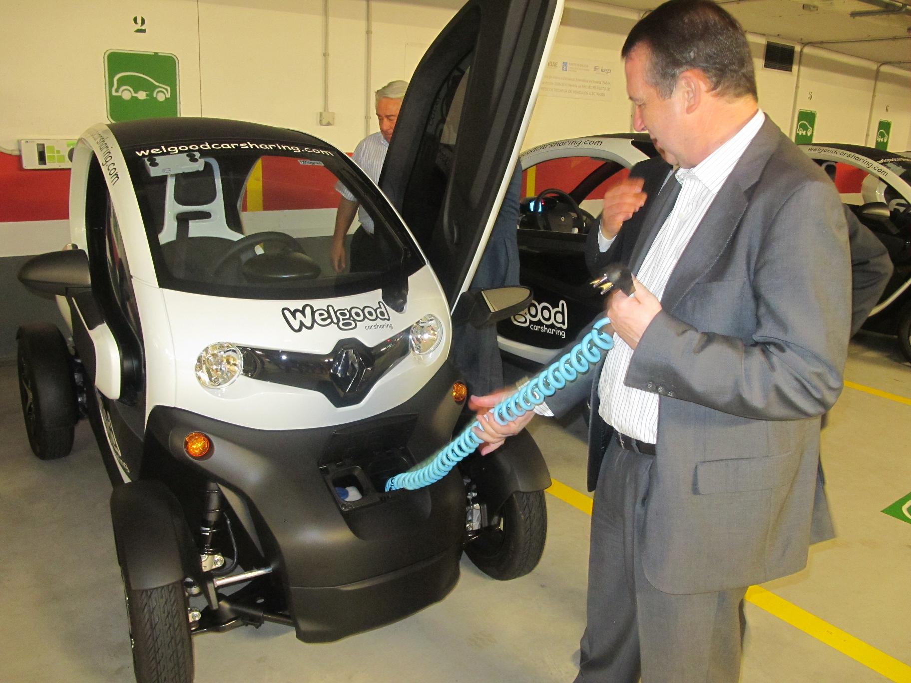Vigo desarrolla un proyecto europeo de coches eléctricos de alquiler