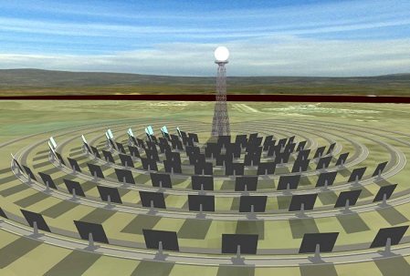 Andalucía desarrolla la primera central termosolar de geometría variable del mundo