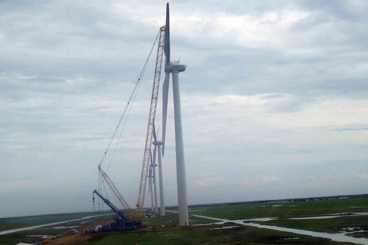 Eólica en Venezuela: arranca uno de los 4 aerogeneradores del parque eólico La Guajira