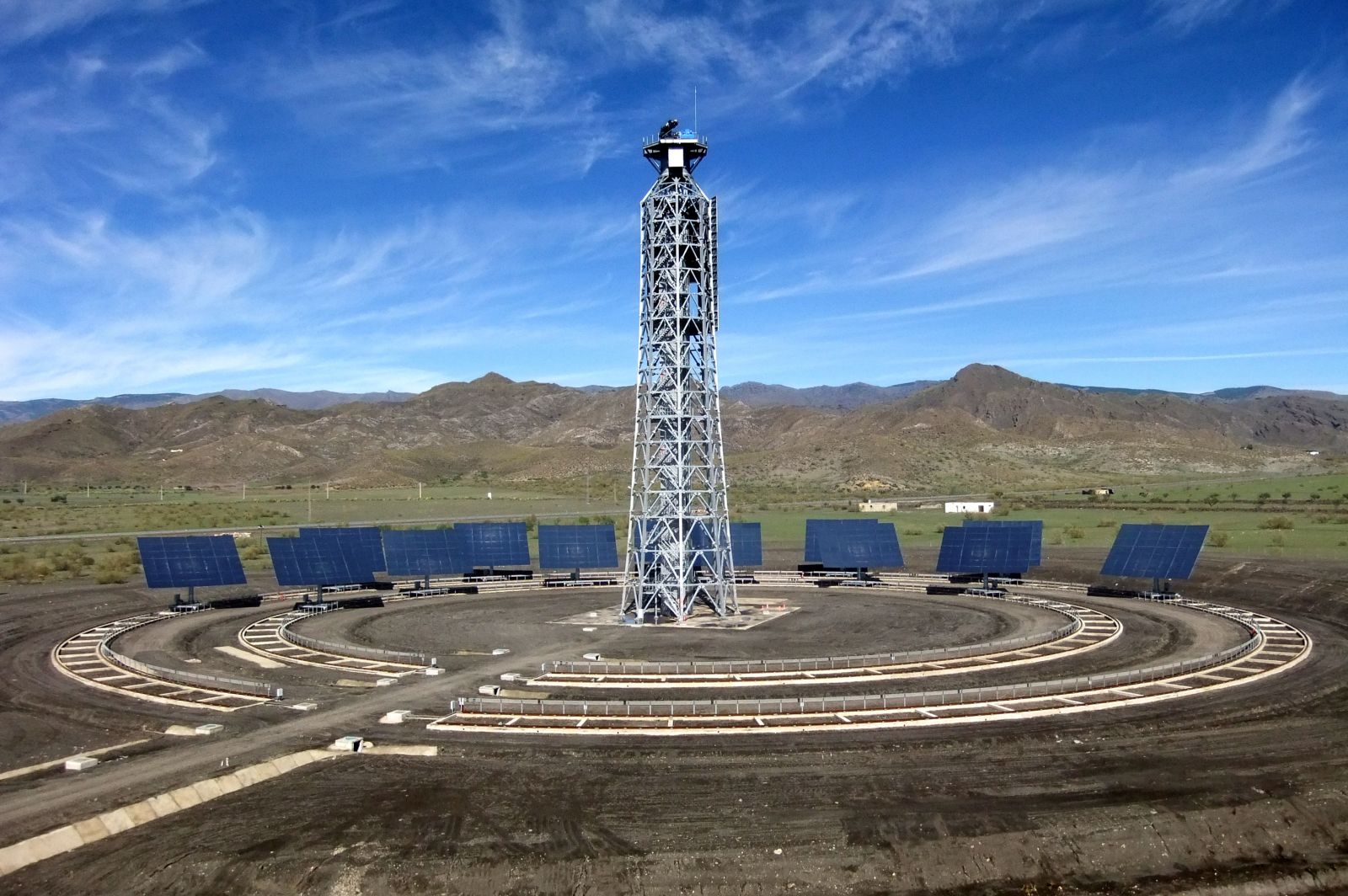 Ctaer recepciona las obras de la instalación termosolar