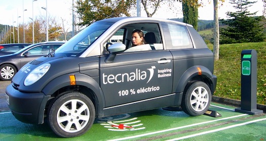 Lilly instala una electrolinera para vehículos eléctricos