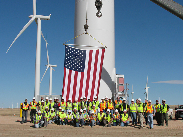 Energía eólica en Estados Unidos alcanza nuevo récord de 13.124 MW eólicos y llega a 60.000 MW