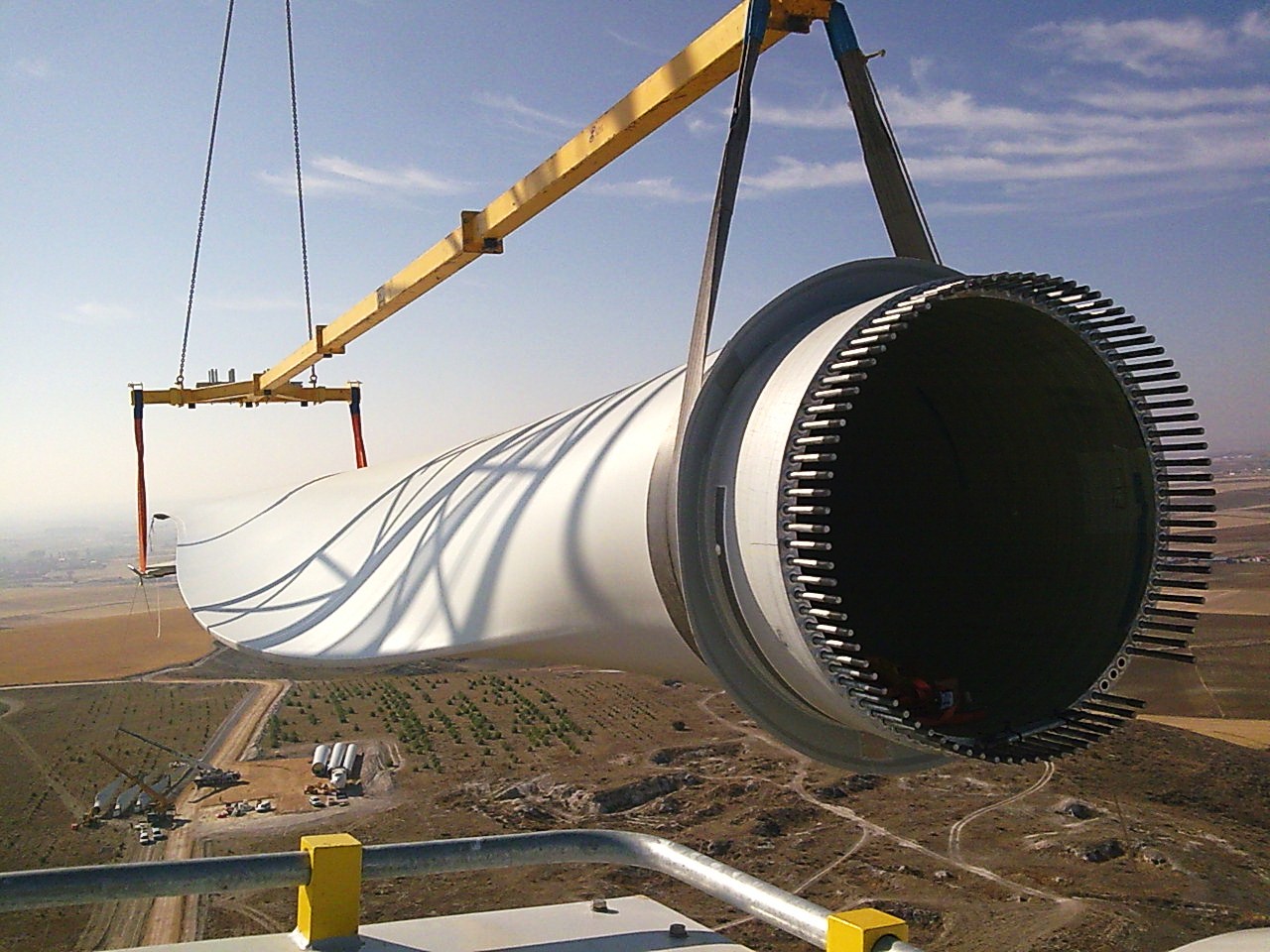 Eólica en España: reciclaje de las palas de los aerogeneradores de los parques eólicos