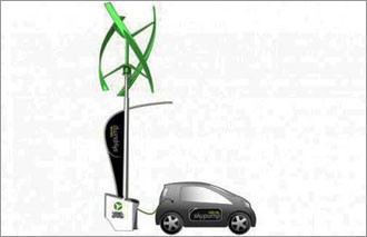 Recarga de vehículos eléctricos con eólica y energía solar fotovoltaica en Hermigua