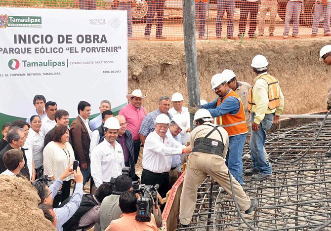 Eólica en México: Construyen en Reynosa primer parque eólico