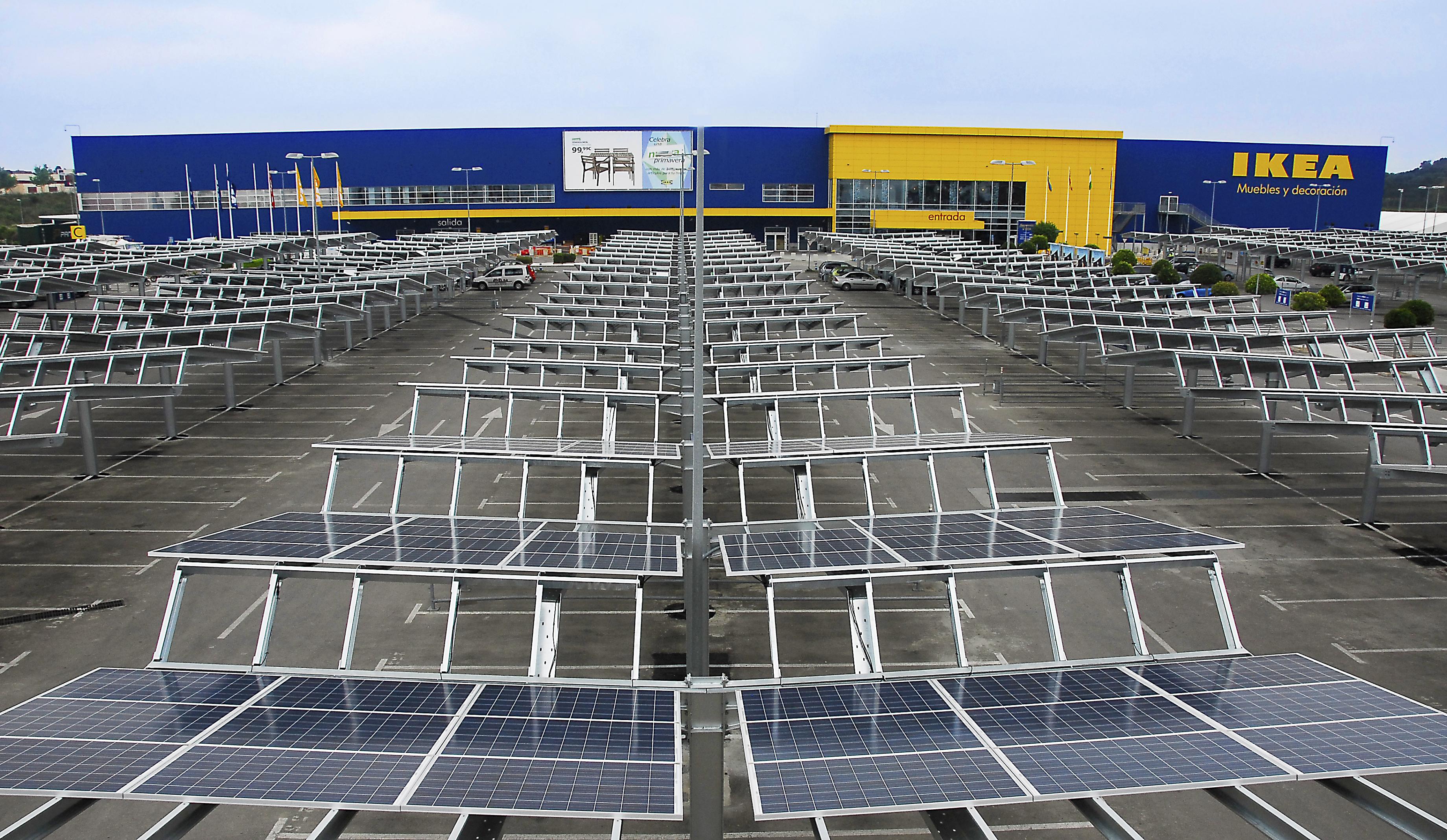 IKEA invierte 4,6 millones de euros en la instalación de energía solar fotovoltaica de Málaga