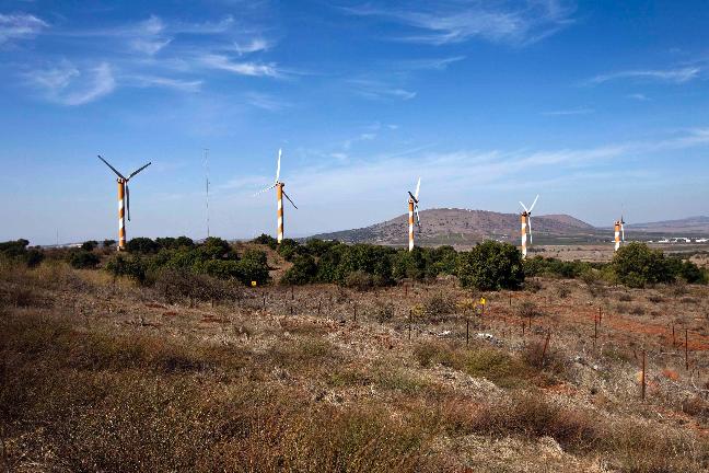 Eólica en Israel: parque eólico en la comunidad drusa con 10 aerogeneradores