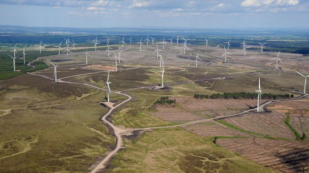 Eólica y energías renovables: Iberdrola instala un parque eólico con 68 aerogeneradores en Reino Unido