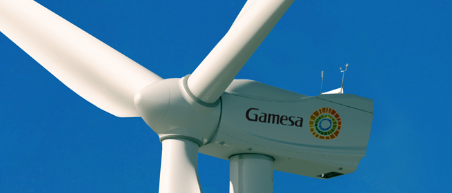 Eólica Gamesa vende otros 25 aerogeneradores en Uruguay