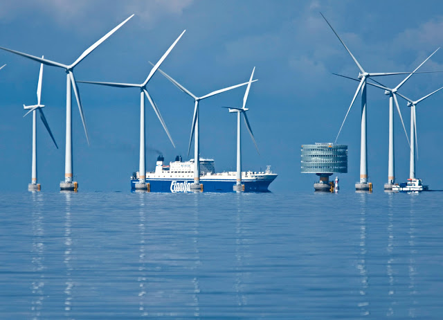 Gamesa desarrolla aerogeneradores de 5 MW para la eólica marina