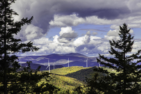 Eólica y energías renovables: parque eólico de Iberdrola con 23 aerogeneradores  en EE UU
