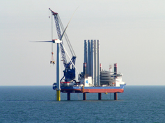 Iberdrola conecta los aerogeneradores marinos del parque eólico West of Duddon Sands