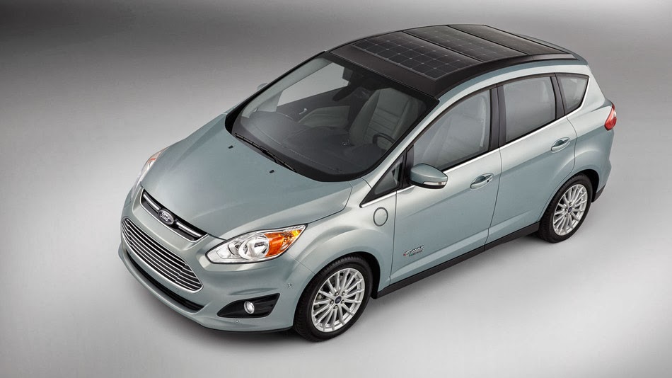 Coche eléctrico: El vehículo eléctrico Ford C -Max Energi Solar, el primero con energía solar fotovoltaica