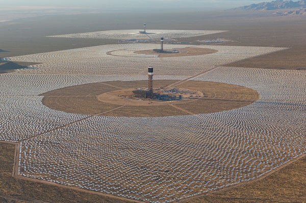 Energías renovables: NRG Energy, BrightSource Energy y Google inauguran la mayor termosolar del mundo