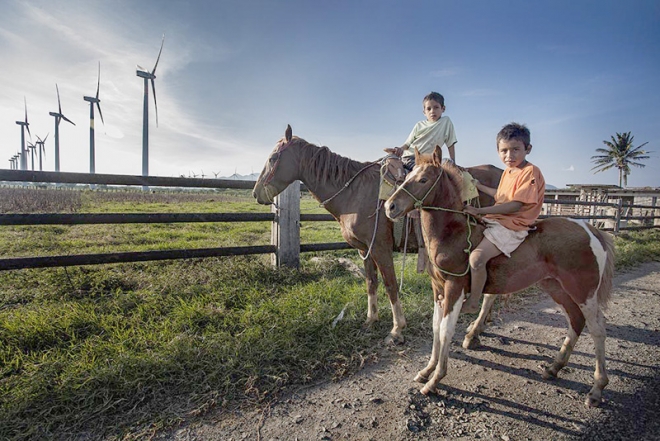 Eólica en Tamaulipas, México: parque eólico con 45 aerogeneradores de la española Abengoa