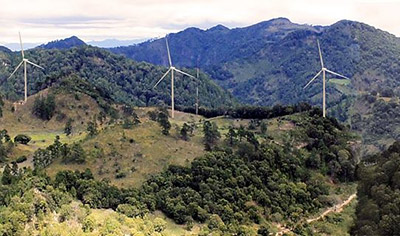 Eólica se desarrolla en Honduras con un parque eólico en la zona sur