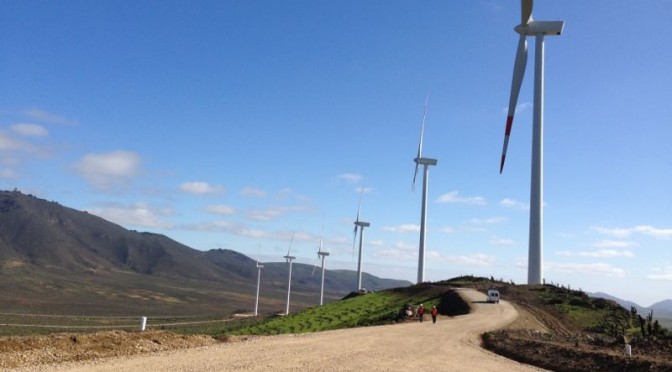 Eólica y energías renovables aportan mucho a la matriz de Chile
