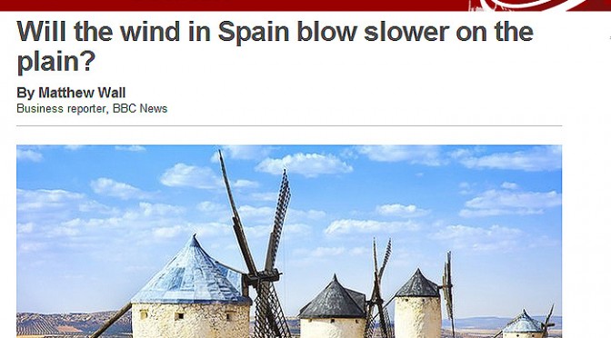 Eólica, termosolar y otras energías renovables, penalizadas en España por su éxito