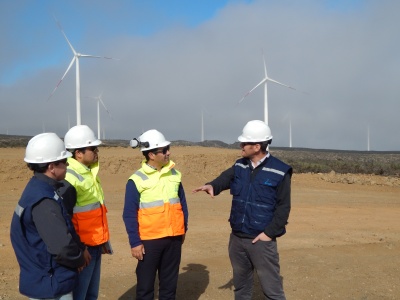 Energías renovables: Parque eólico El Arrayán en Chile registra avance del 90%