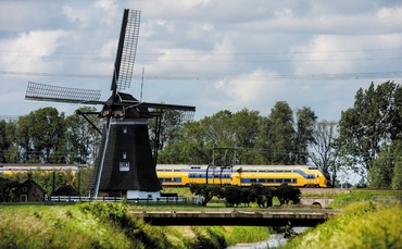 Eólica suministrará electricidad a los ferrocarriles de Holanda