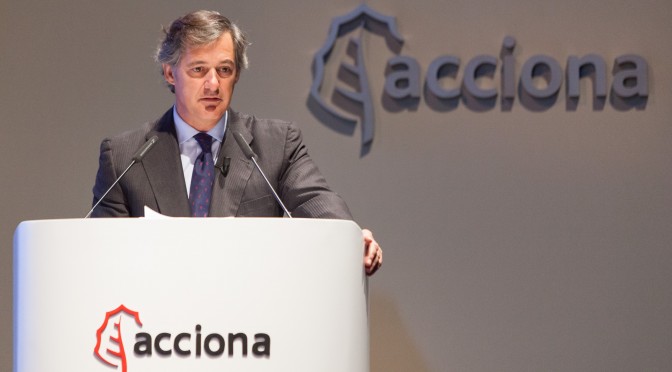 Acciona: beneficio de 185 millones en 2014 frente a las pérdidas de 2013