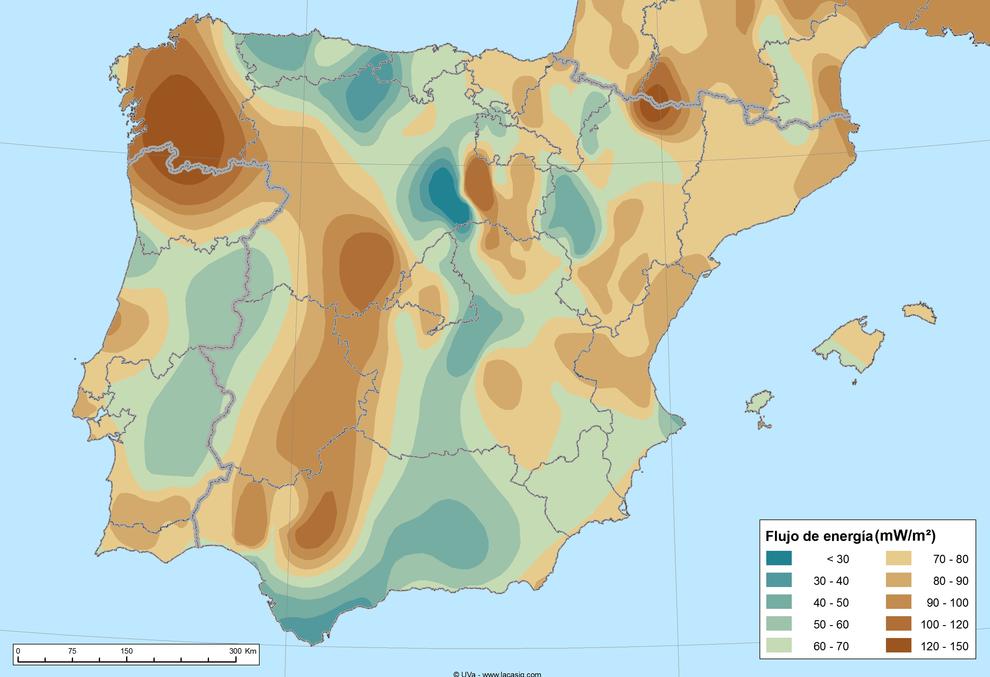 energía geotérmica de España podría generar 5 veces su capacidad eléctrica actual