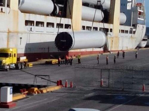 Parque eólico en Baja California con aerogeneradores de Vestas