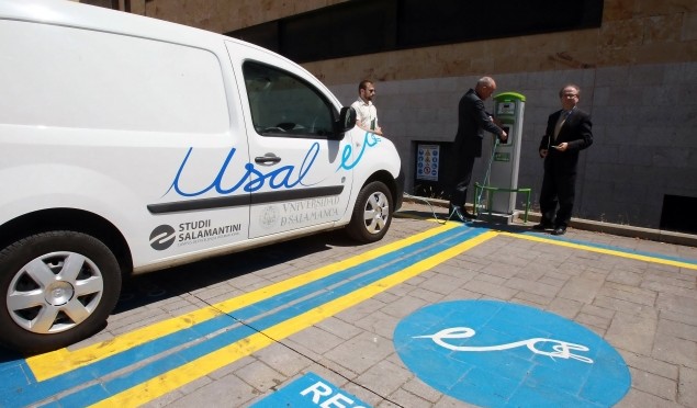 Vehículo eléctrico: Red de recarga de coches eléctricos de Iberdrola en Salamanca