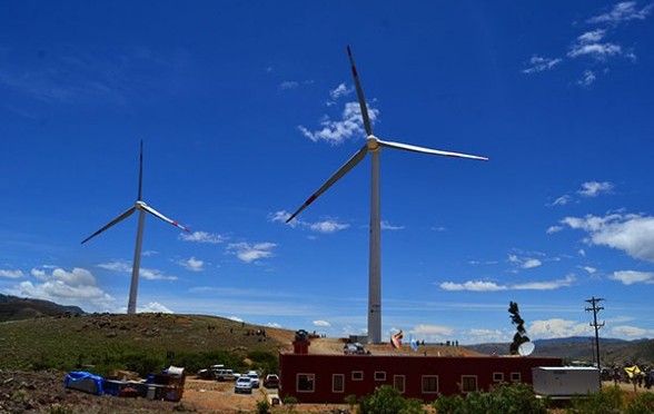 Eólica en Bolivia: Siemens financiará parque eólico de La Ventolera en Tarija