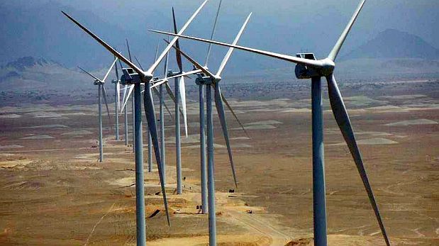 Eólica en Perú: parque eólico con 115 aerogeneradores en La Brea