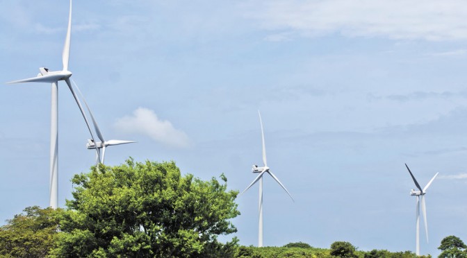 Eólica: Parque Eólico con 22 aerogeneradores en Nicaragua