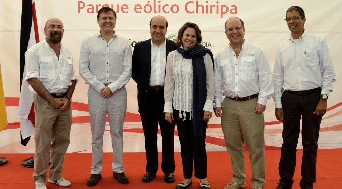 Eólica en Costa Rica: Accciona inaugura su primer parque eólico