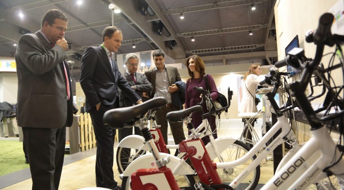 Vehículo eléctrico: Bicicletas eléctricas en la feria Smart City
