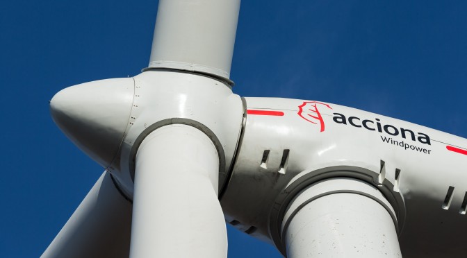 Electrificación con energías renovables de Acciona