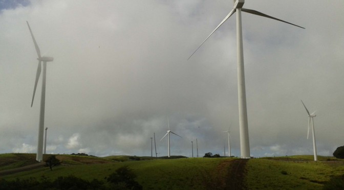 Eólica en Costa Rica: parque eólico de Santa Ana evitó emisión de 74.000 toneladas de CO2