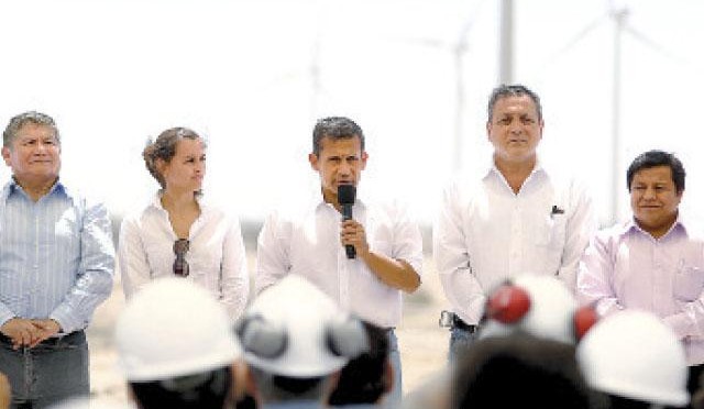 Energías renovables en Perú: Humala inagura central eólica de Talara.