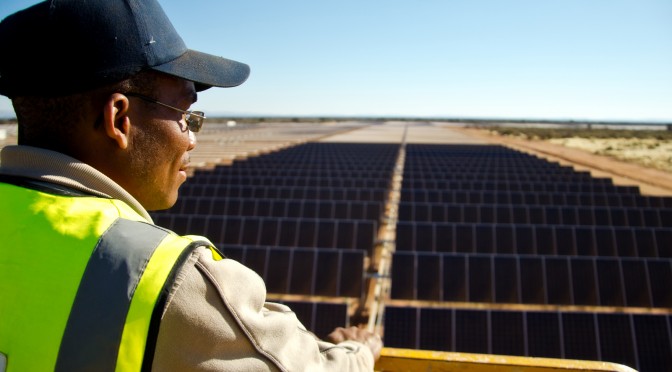 Acciona Energía ha puesto en marcha la central de energía solar fotovoltaica de Sishen