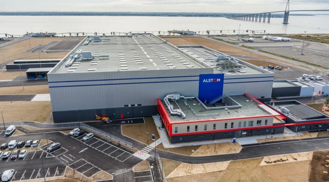 Eólica marina en Francia: Alstom fabrica aerogeneradores eólicos en Saint Nazaire