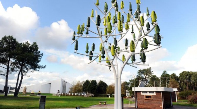 El 'árbol' de energía eólica