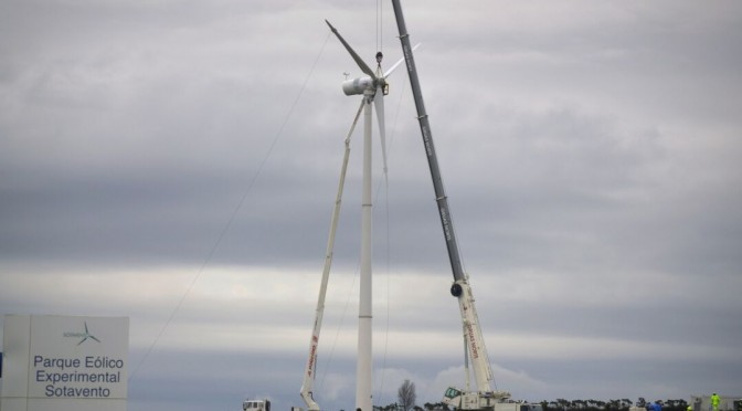 Eólica Norvento: aerogeneradores de media potencia en el Parque Eólico Experimental Sotavento