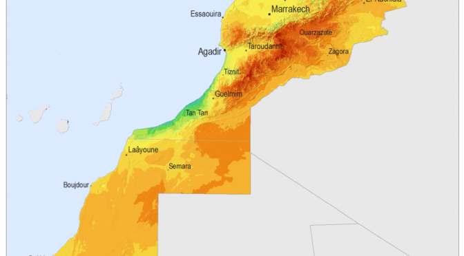 Protermosolar, Noor Ouarzazate en Marruecos, la central de energía termosolar más grande