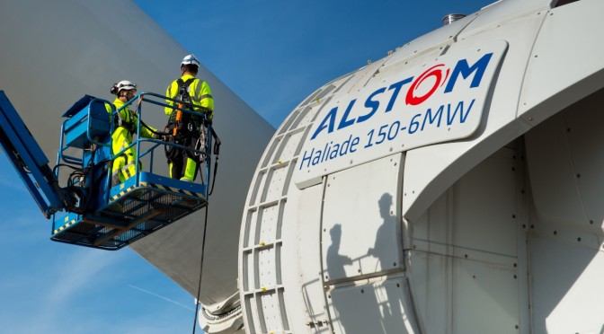 Eólica marina: Primer parque eólico de Estados Unidos con aerogeneradores de Alstom