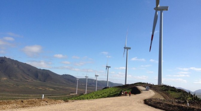 Eólica en Chile: decimoquinto parque eólico en Coquimbo