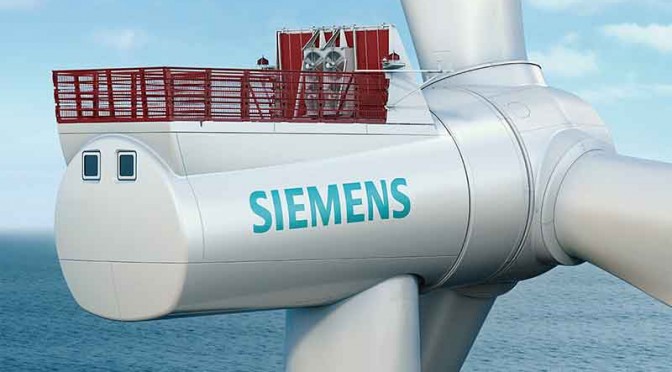 Siemens lidera la eólica marina